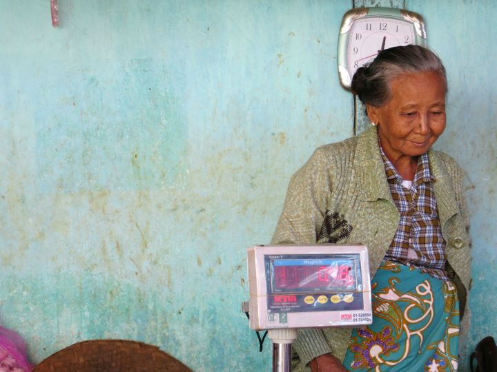 Myanmar local life on the streets