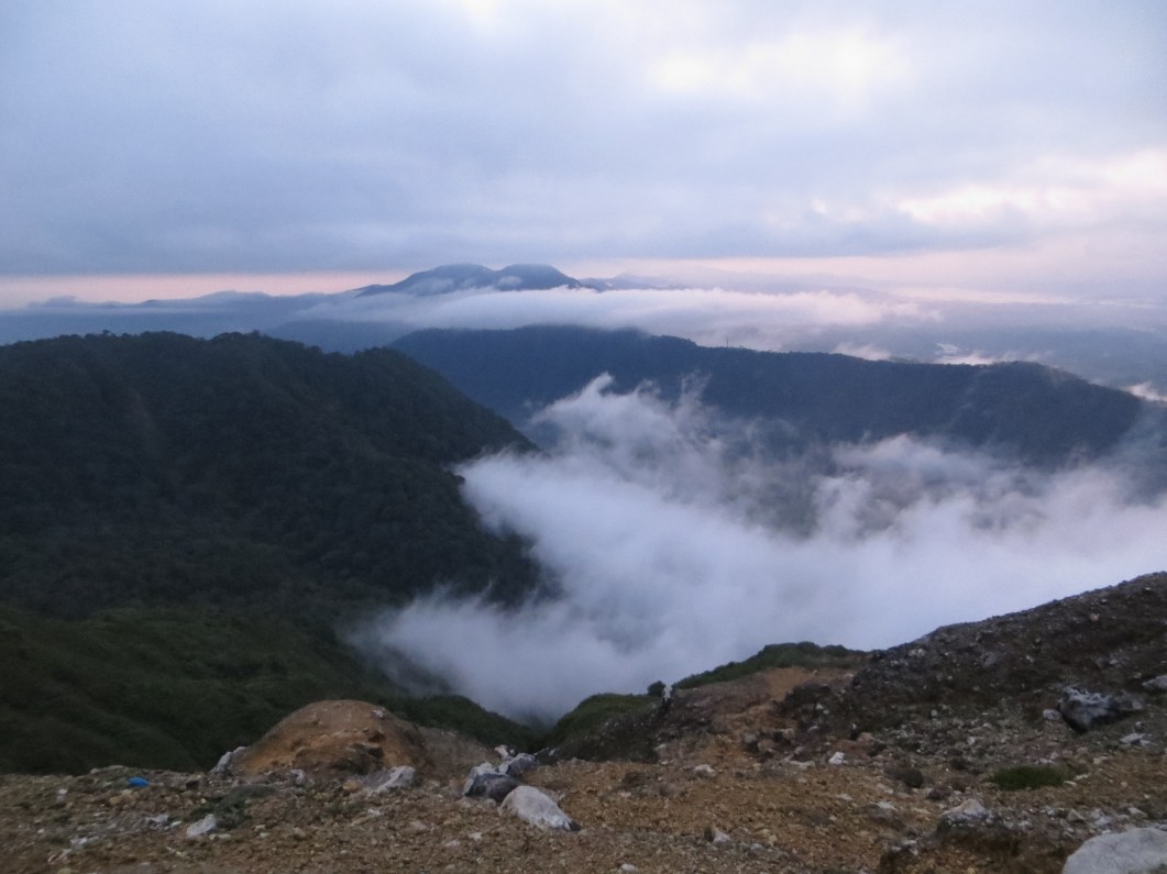 Climbing Mount Sibayak Sumatra Indonesia