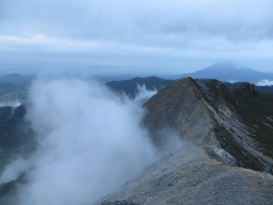 Climbing Mount Sibayak Sumatra Indonesia