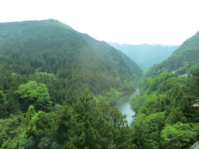okutama lake  tokyo hiking