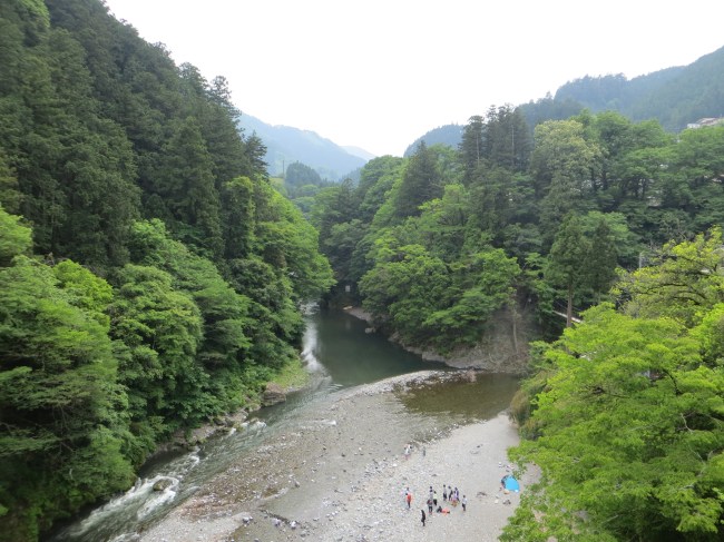 okutama lake  tokyo hiking