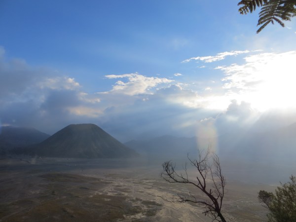 Down below the area is just as beautiful, but the lush greenery is replaced with stark volcanic desolation. I'll be writing about the darker side of Mount Bromo soon: where I climbed the crater at midnight to take part in  an unforgettable ceremony.