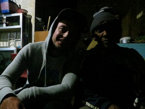 Staying with a host family in the small mountain hamlet of Cemoro Lawang, Java, Indonesia