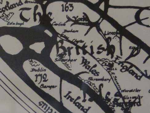 Translation of the same area, with Bangor featured alongside Dublin.