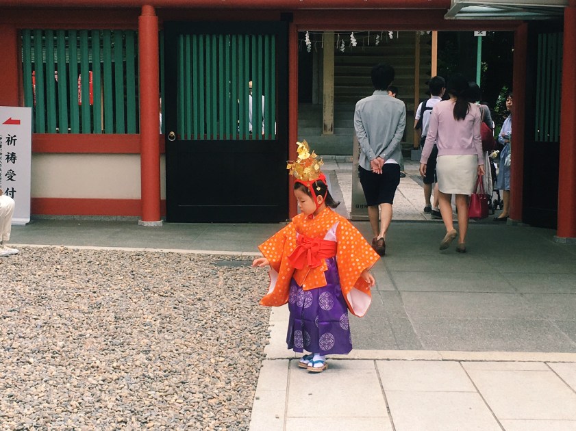 Chigo-gyoretsu at Hie Shrine 2