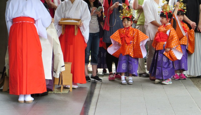 Chigo-gyoretsu at Hie Shrine 7