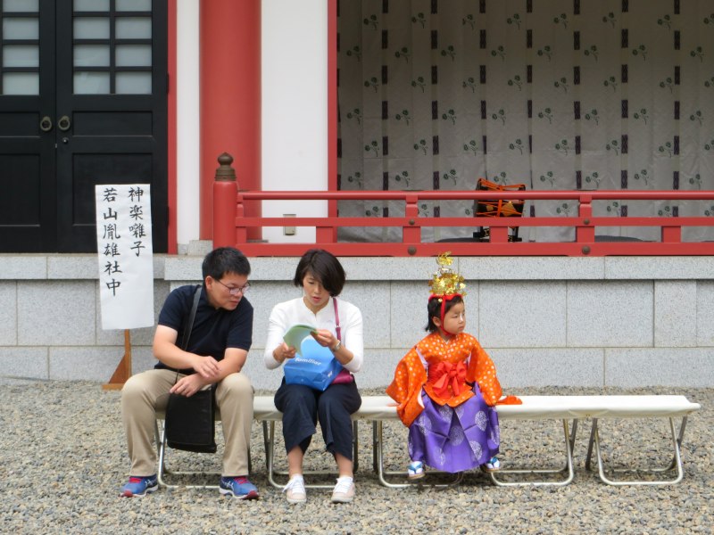 Chigo-gyoretsu at Hie Shrine 9