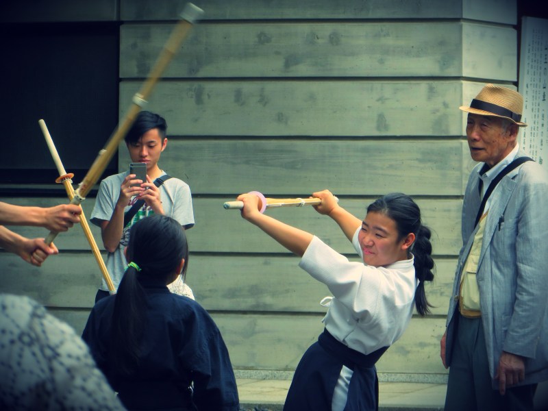 Kendo girl Japan Tokyo