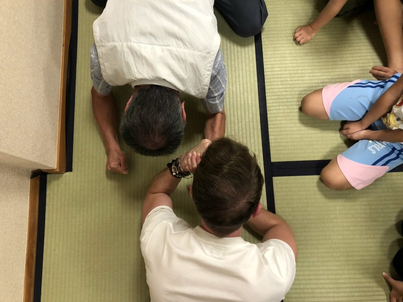 Arm wrestling fun japan