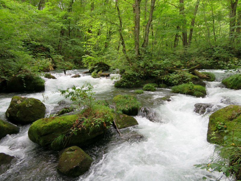 Oriase river Aomori