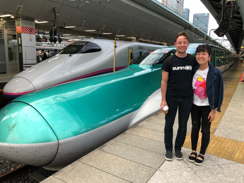 shinkansen Tokyo to Hachinohe