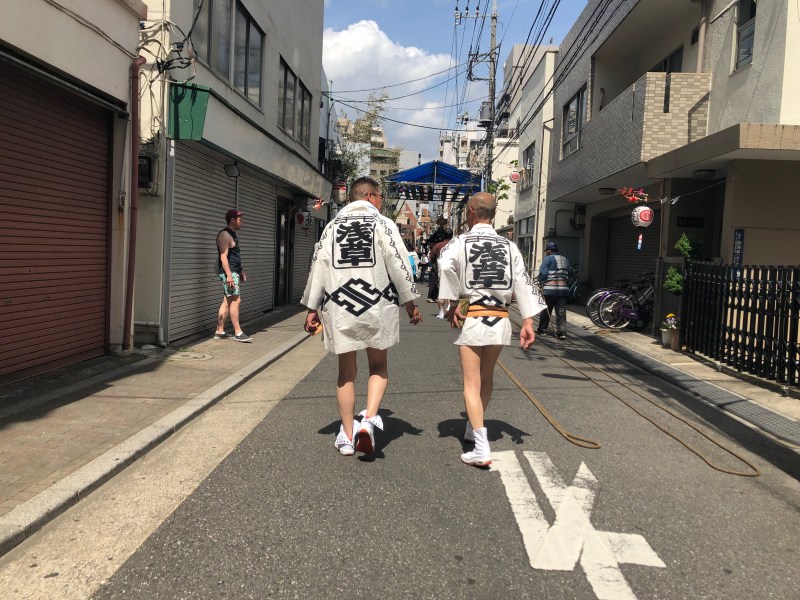 Festival walking Tokyo