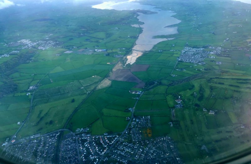 Flywing over Northern Ireland