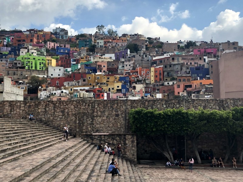Guanajuato Mexico colourful cityscape
