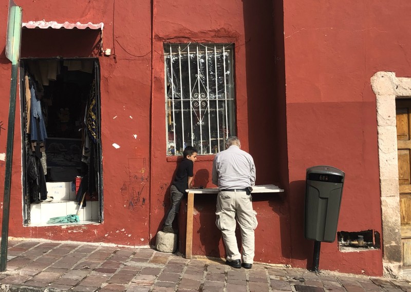 Guanajuato Mexico father son