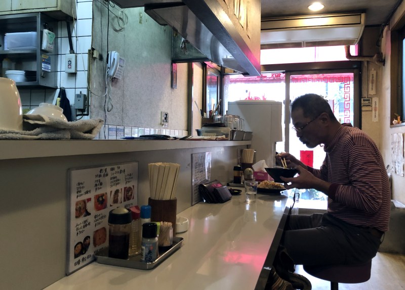 Local restaurant small tokyo japan