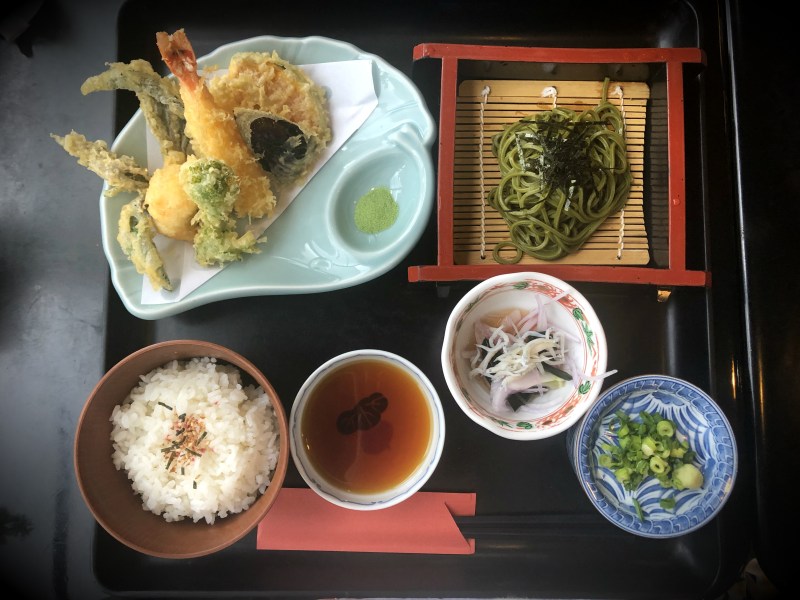 9 Kanazawa trip tempura lunch set